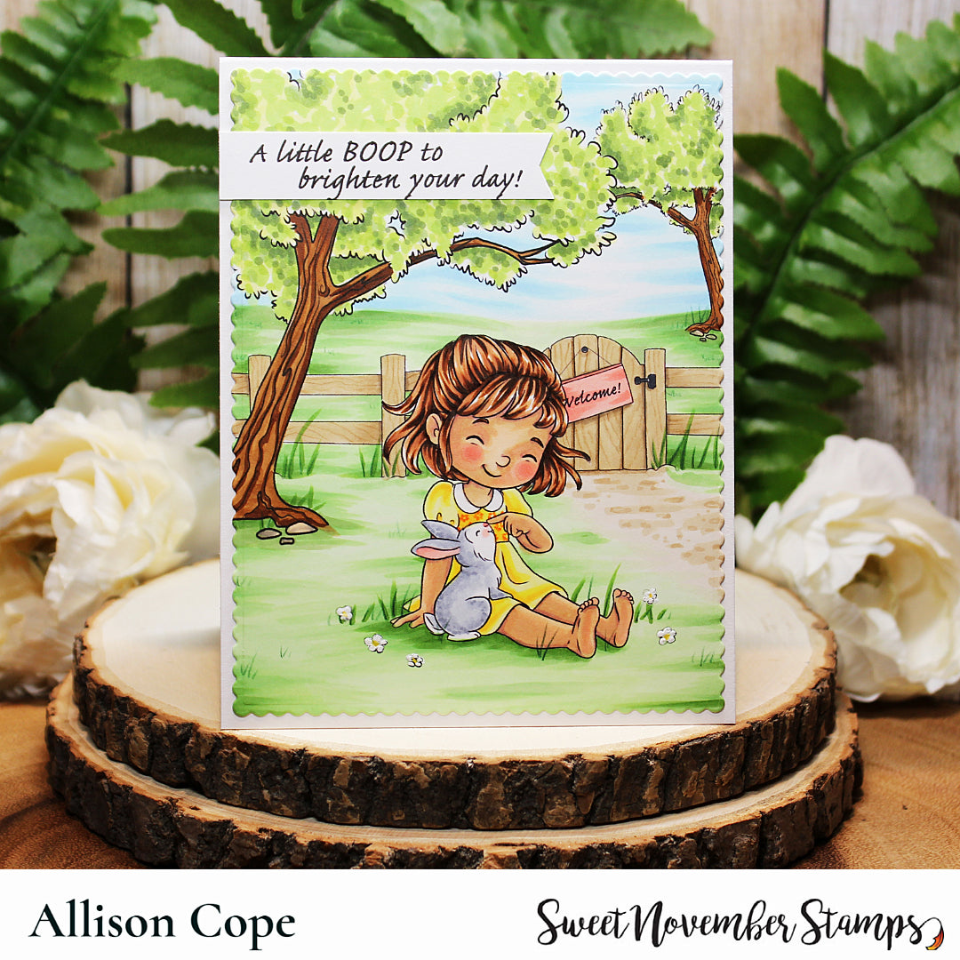 Digital Stamp - Bunny Boop!