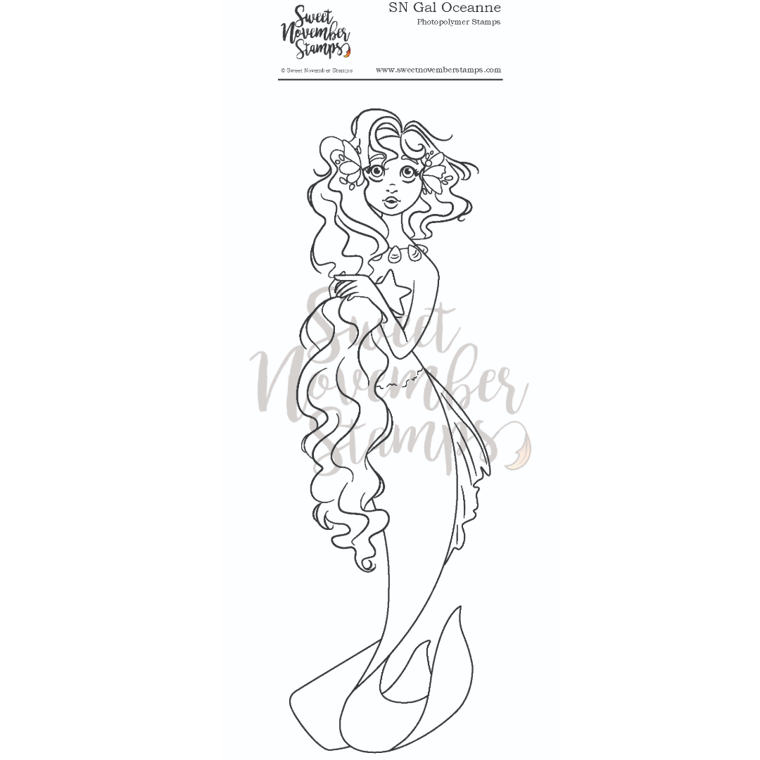 Clear Stamp Set - SN Gal Oceanne