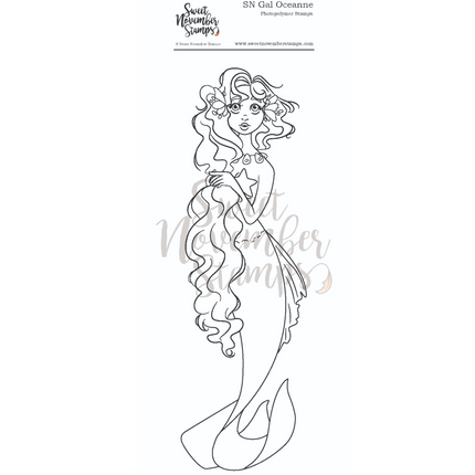 Clear Stamp Set - SN Gal Oceanne