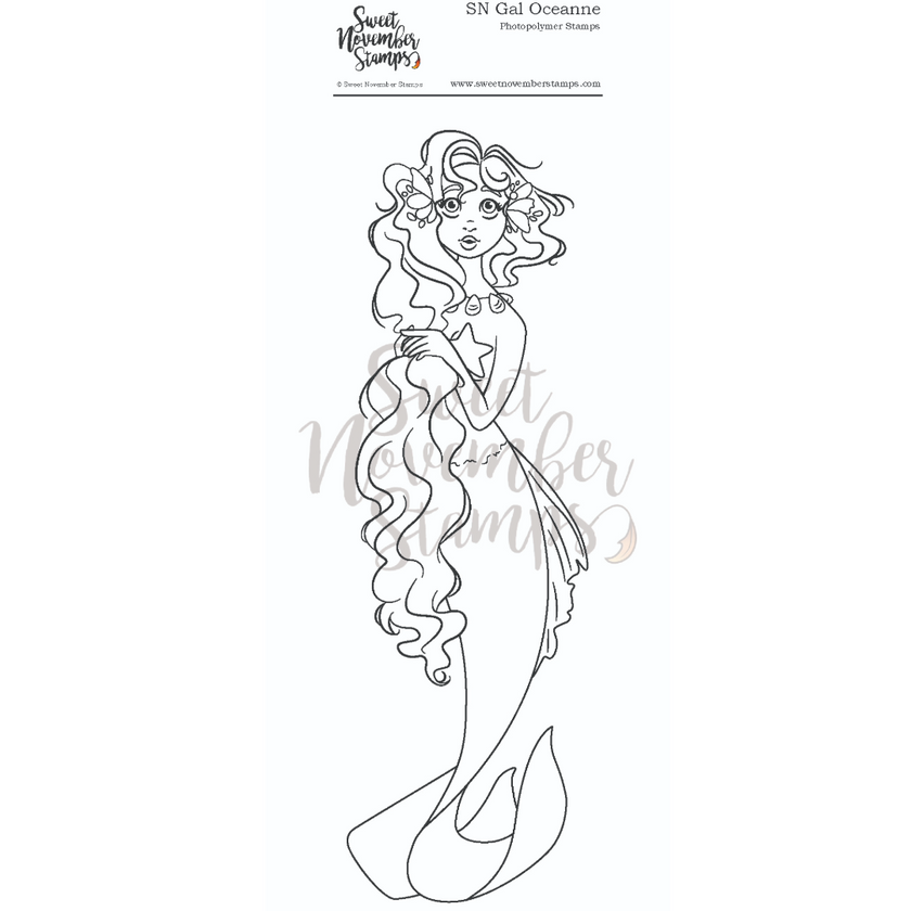 Clear Stamp Set - SN Gal Oceanne