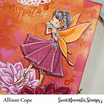Digital Stamp - Flight of the Fairies: Lavinia