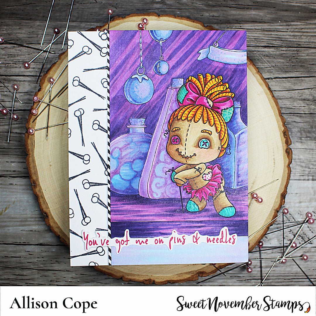 Clear Stamp Set - Pins and Needles