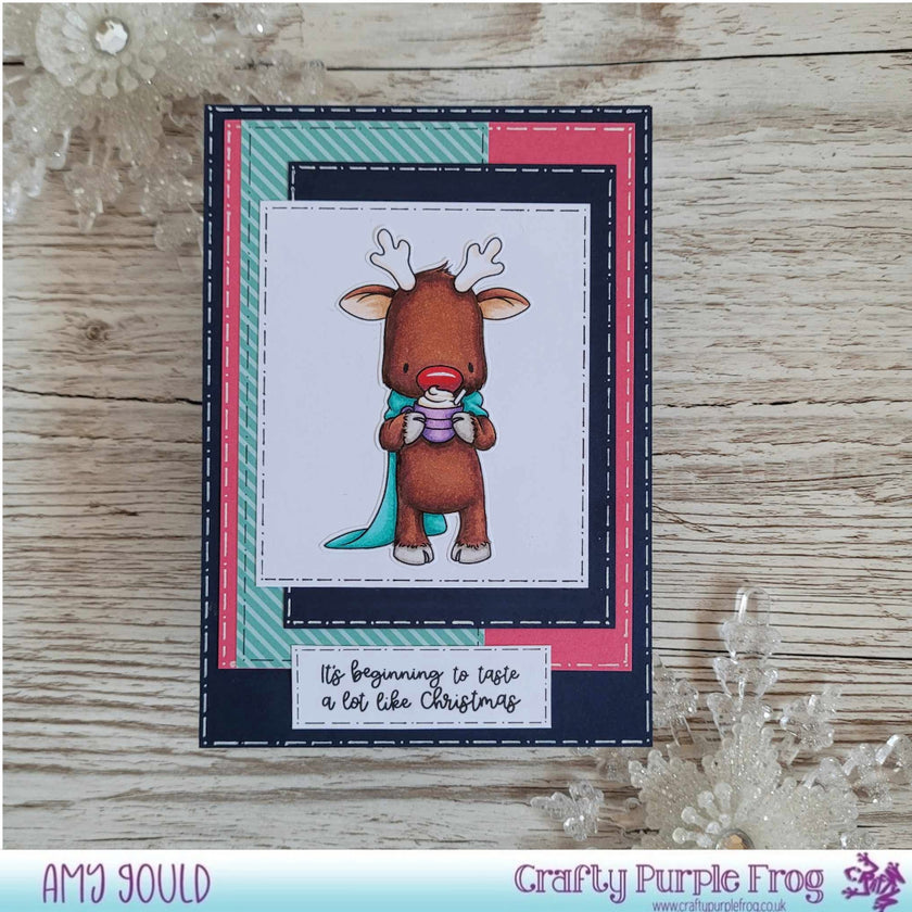 Clear Stamp Set - Winter Wishes Reindeer