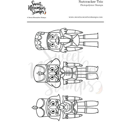 Clear Stamp Set - Nutcracker Trio