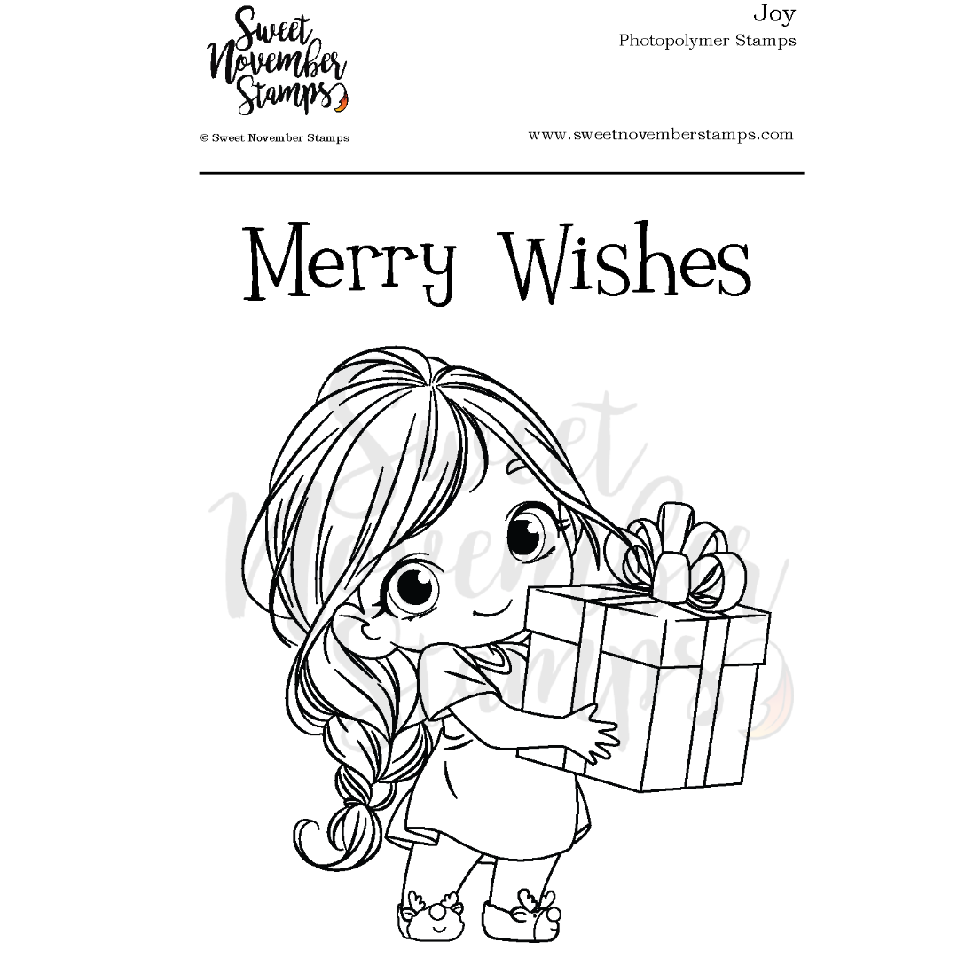 Clear Stamp Set - Joy