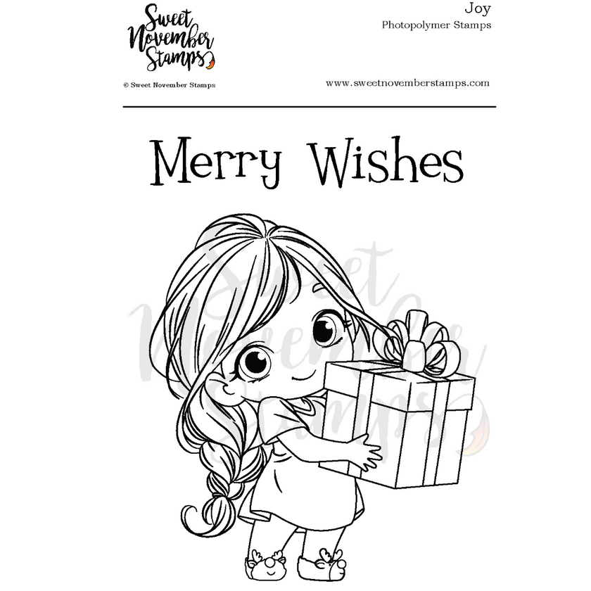 Clear Stamp Set - Joy