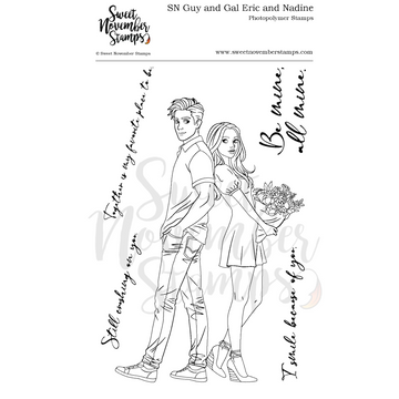 Clear Stamp Set - SN Guy and Gal: Eric and Nadine