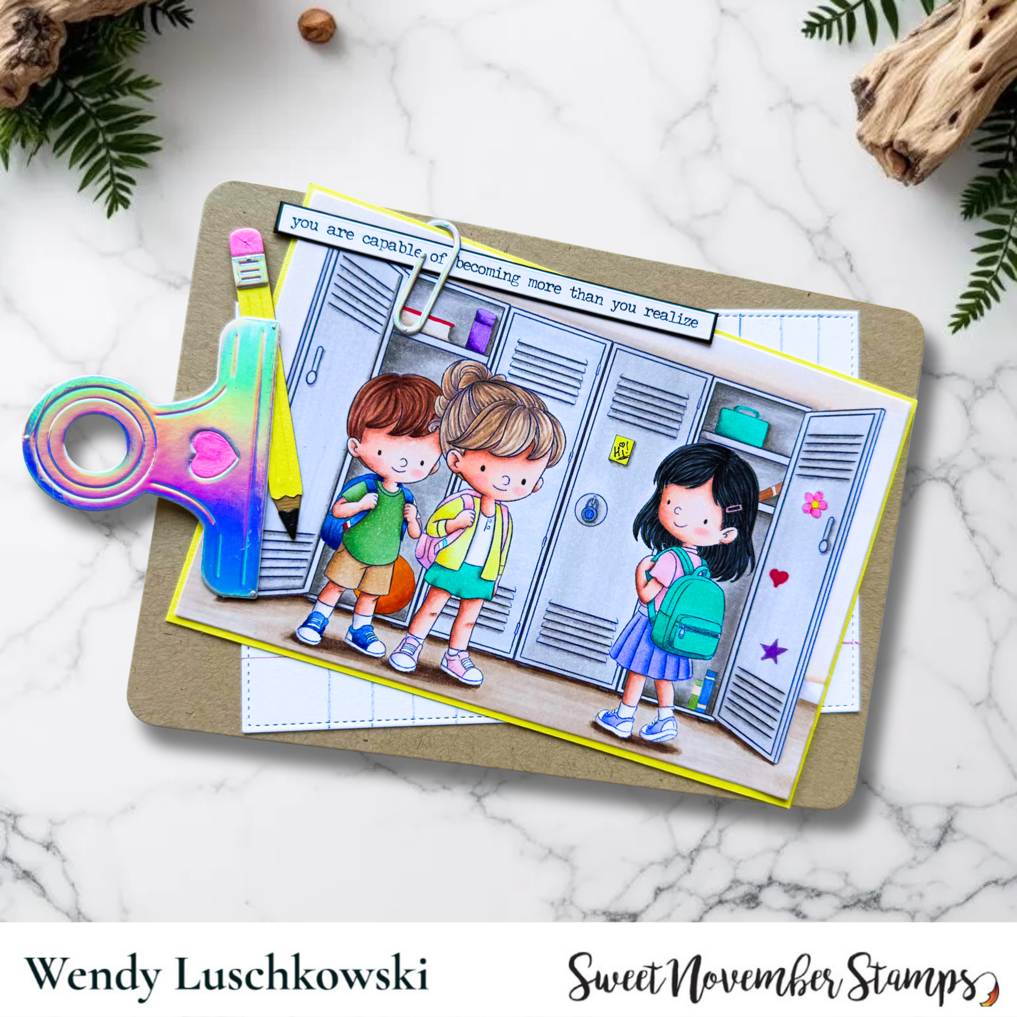 Digital Stamp - First Day: Lainey