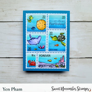 Clear Stamp Set - Something's Fishy