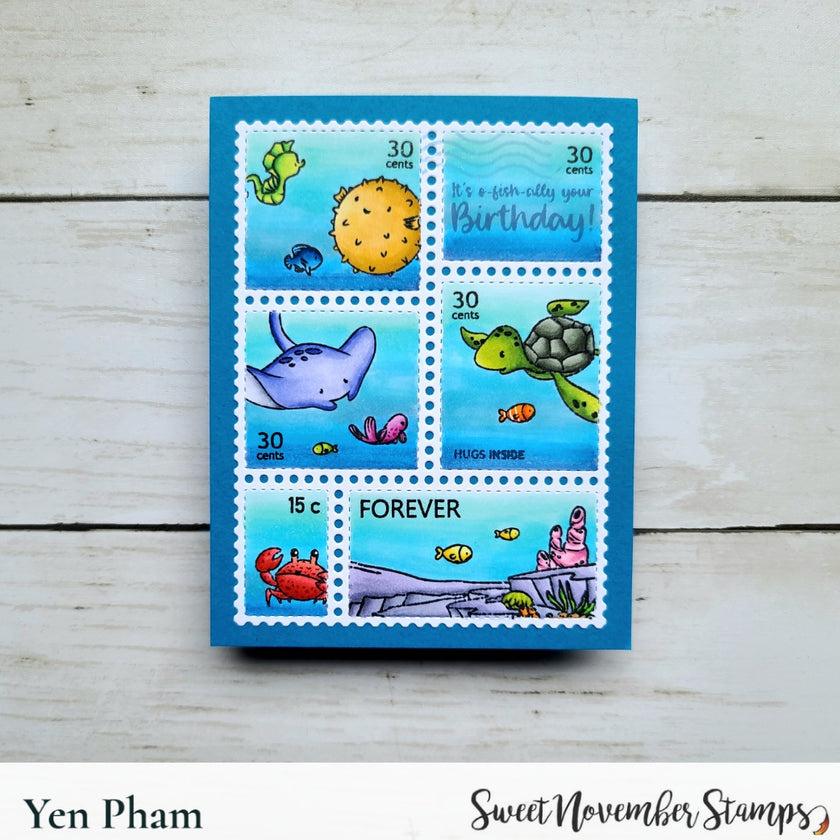 Clear Stamp Set - Something's Fishy