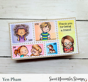 Clear Stamp Set - Year Round Post Marks