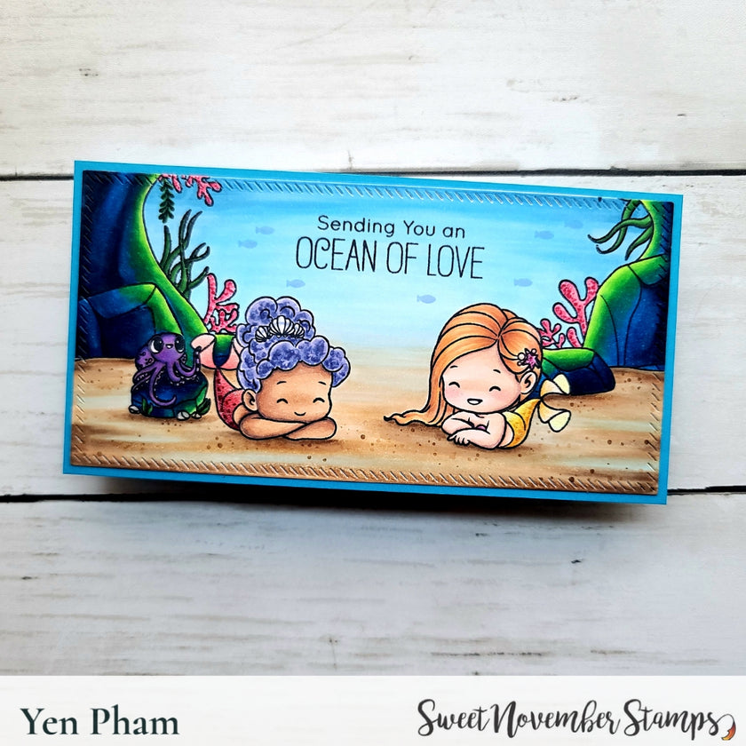 Clear Stamp Set - Merwee Gabby Guppies