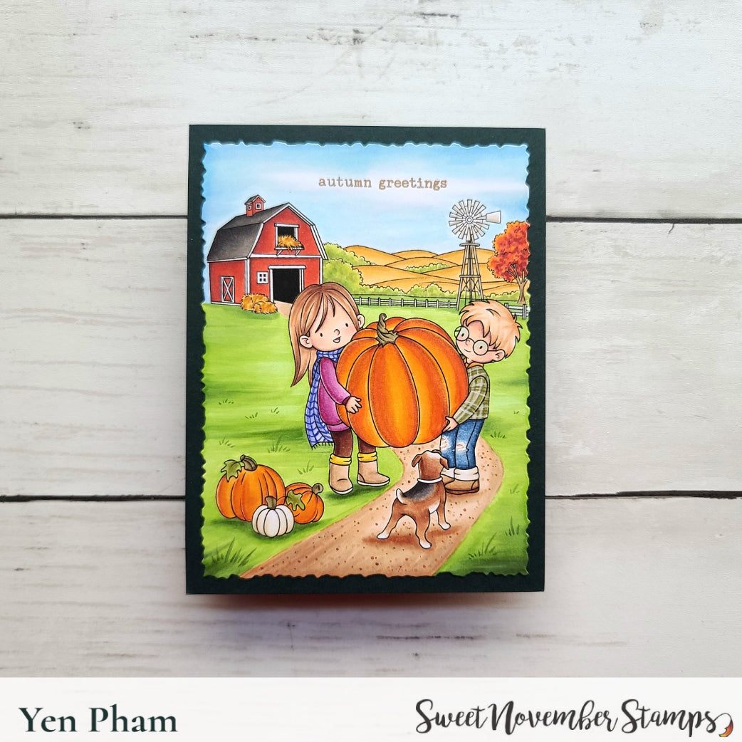 Clear Stamp Set - Pumpkin Patch