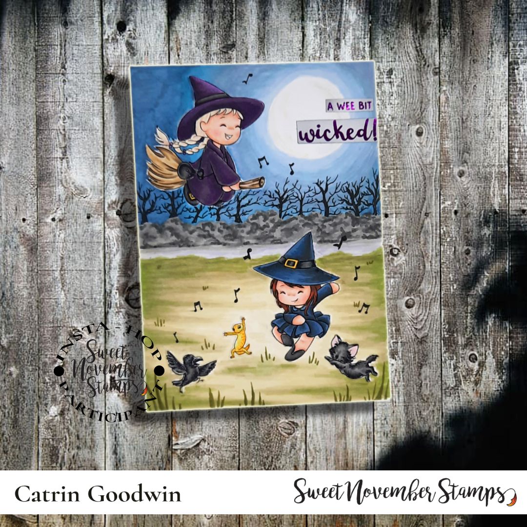 Clear Stamp Set - A Wee Bit Wicked