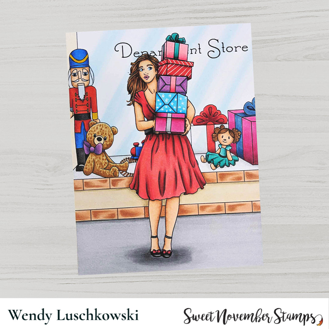 Clear Stamp Set - SN Gal Gloria