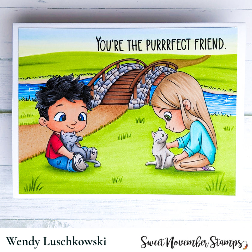 Clear Stamp Set - Background Builder: Day at the Park