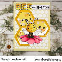 Load image into Gallery viewer, Clear Stamp Set - Bee-utiful You
