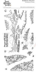 Clear Stamp Set - Background Builder: Wildflower Meadow