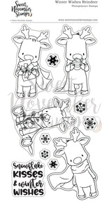 Clear Stamp Set - Winter Wishes Reindeer