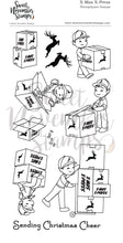 Load image into Gallery viewer, Clear Stamp Set - X-Mas X-Press
