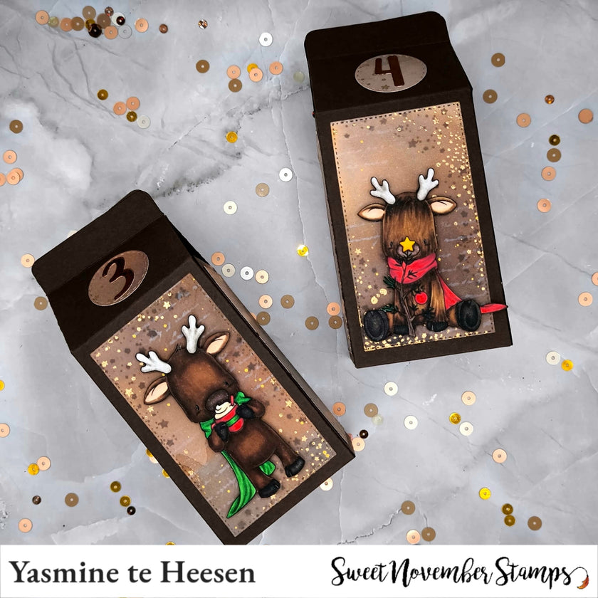 Clear Stamp Set - Winter Wishes Reindeer