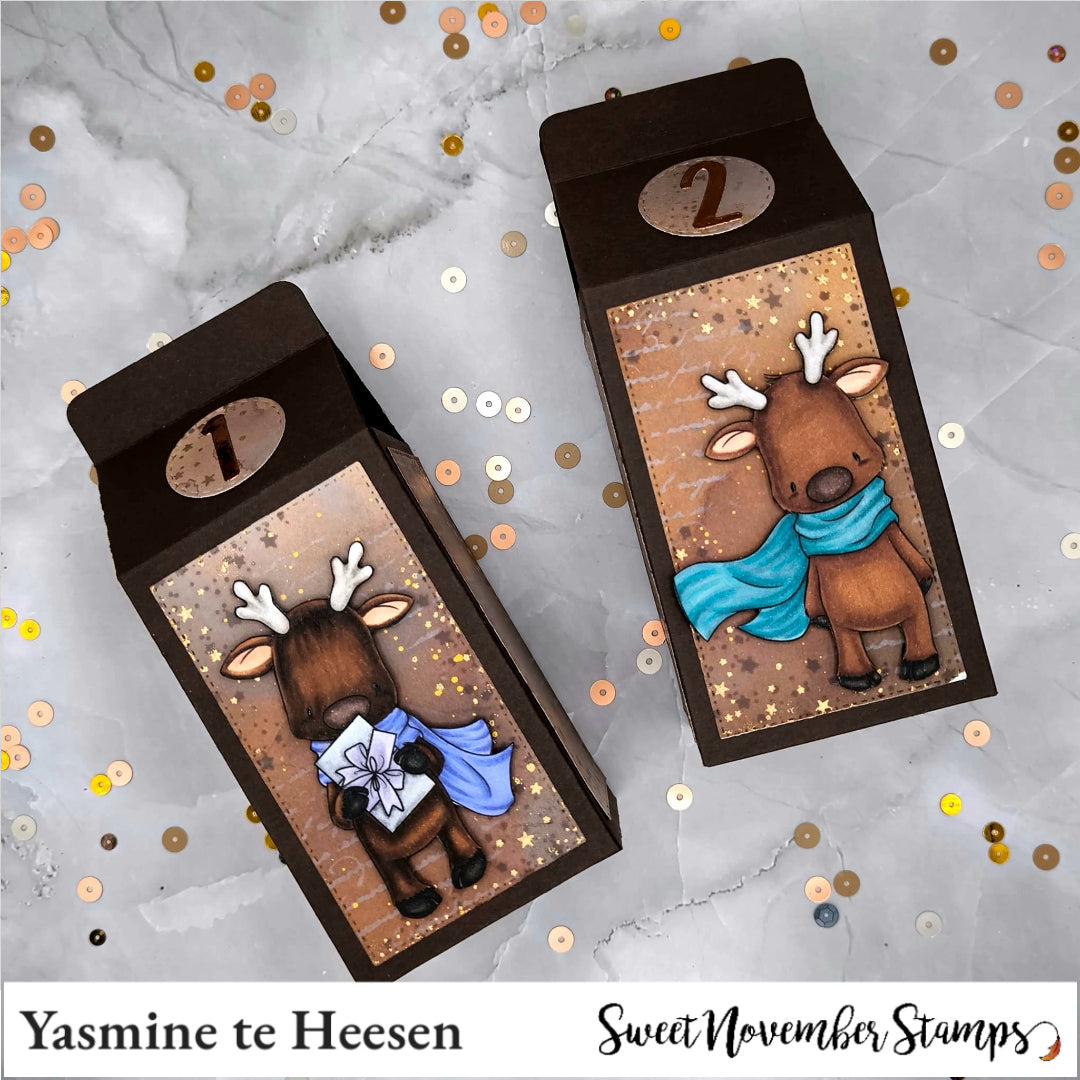 Clear Stamp Set - Winter Wishes Reindeer