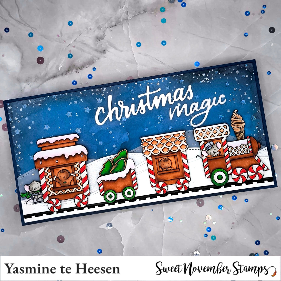 Clear Stamp Set - Sweet Treat Express