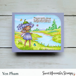 Clear Stamp Set - April Daisy Fairy
