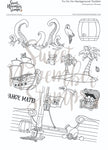 Clear Stamp Set - Background Builder: Yo Ho Ho