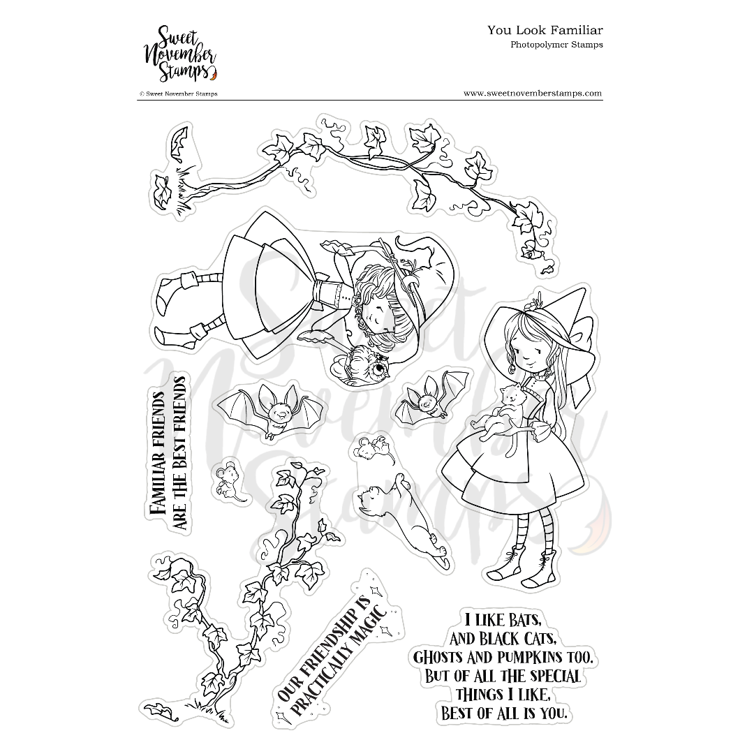 Clear Stamp Set - You look Familiar