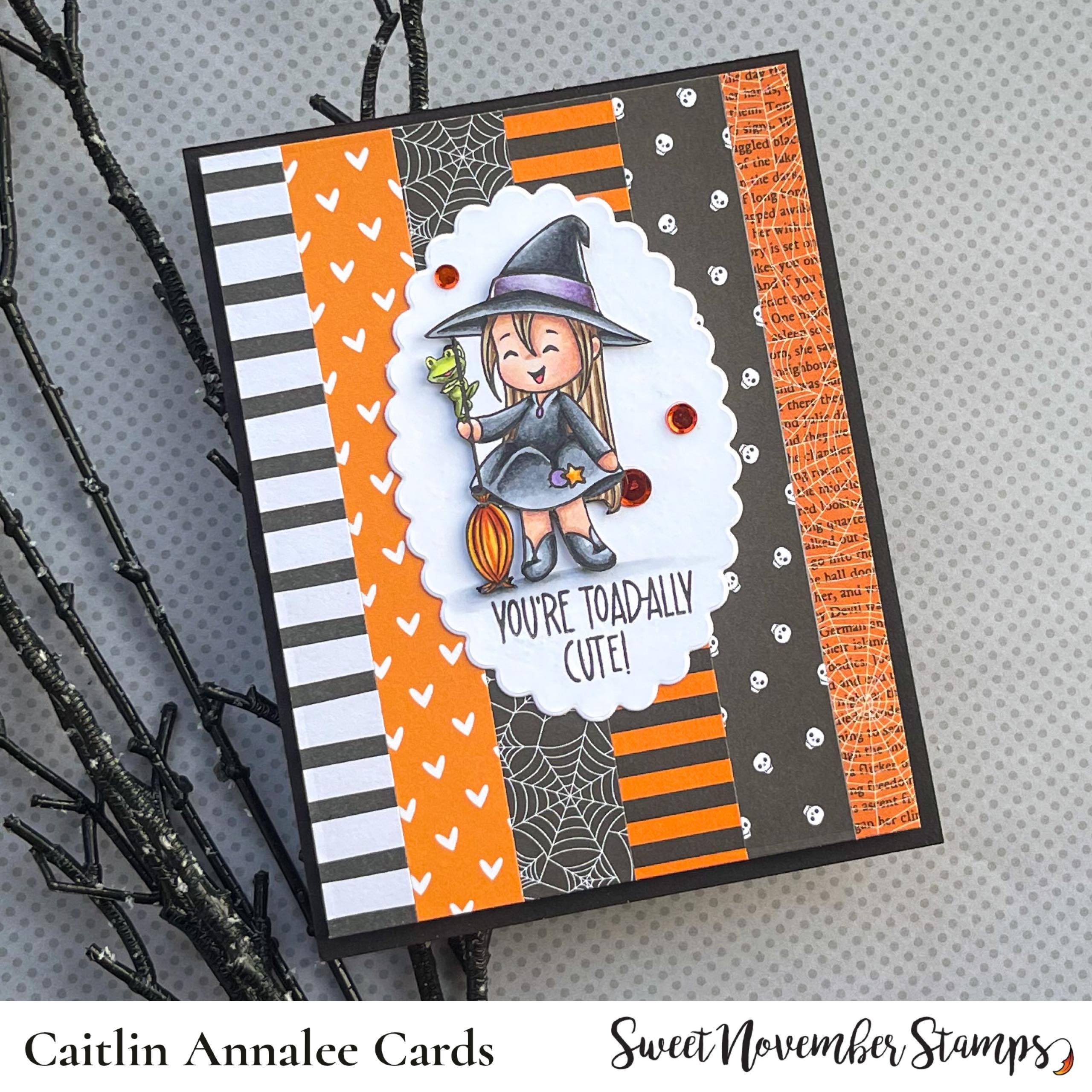 Clear Stamp Set - You're toad-ally cute