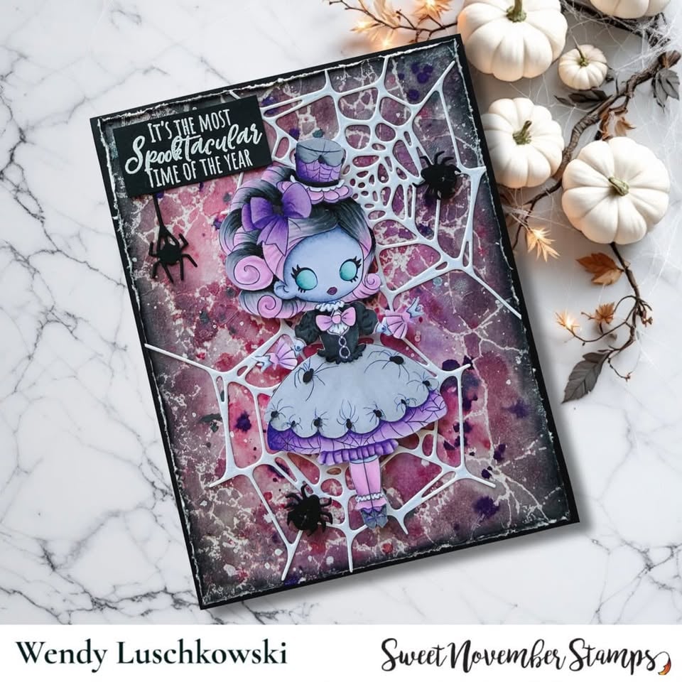 Digital Stamp - Creepy Doll: Wendy