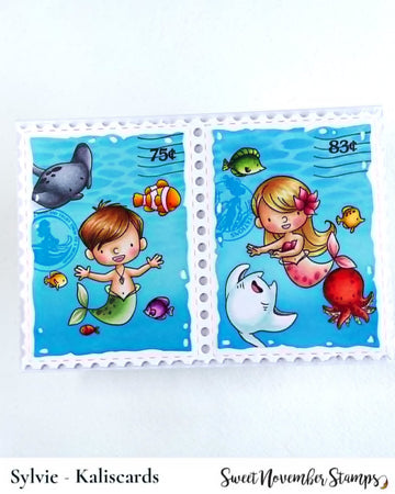 Clear Stamp Set - Ebb and Flow