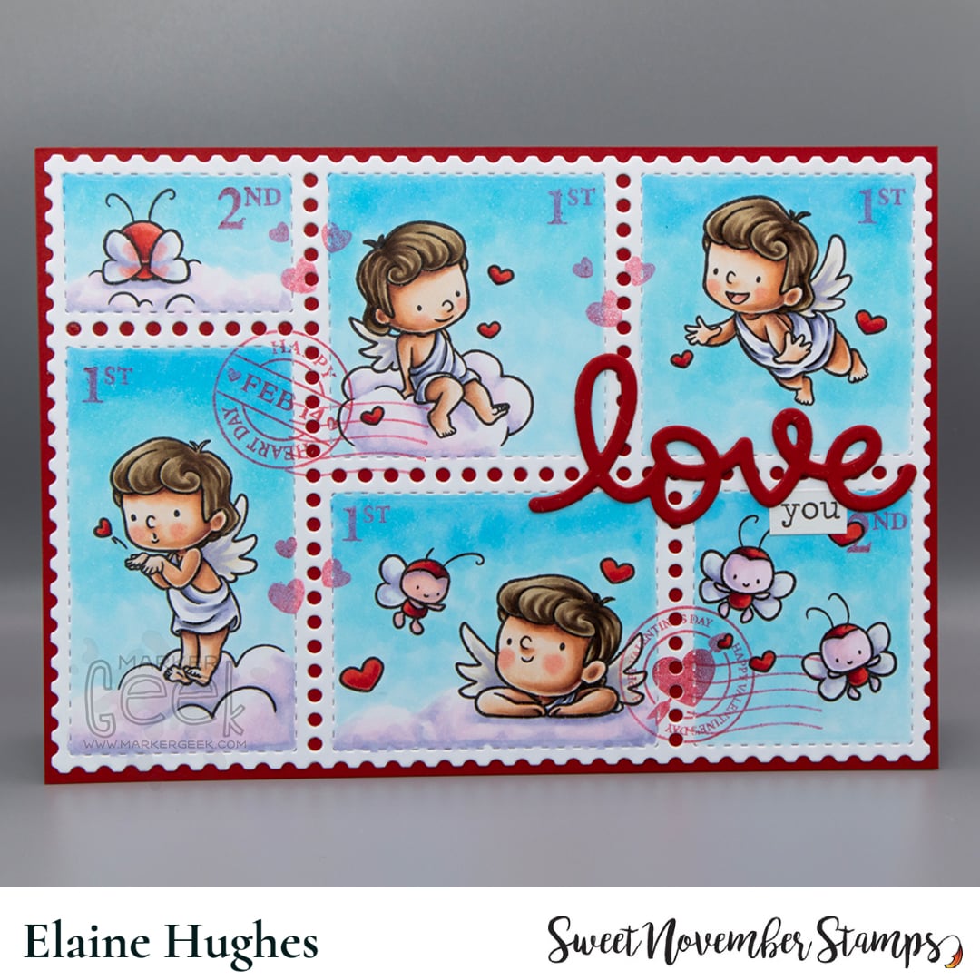 Clear Stamp Set - Postage Pals: My Valentine