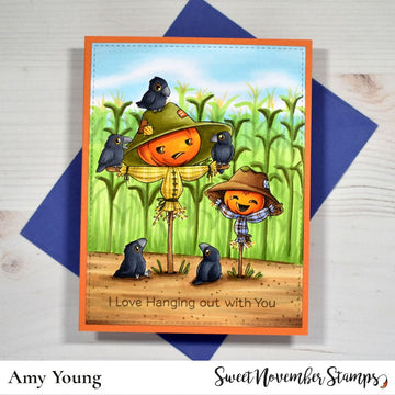 Digital Stamp - Scarecrow in Training #3