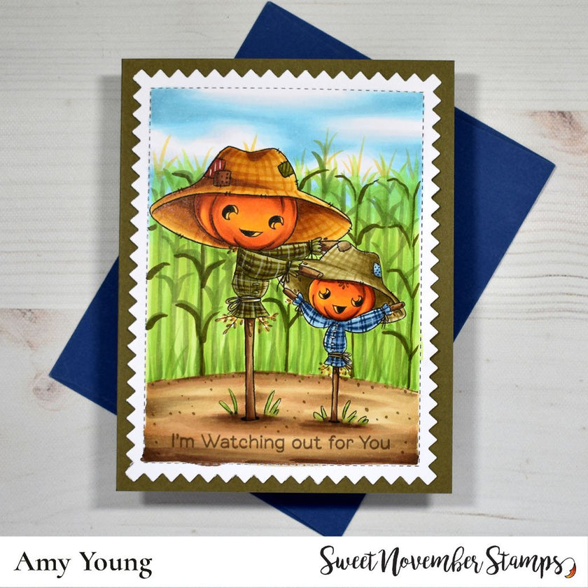 Digital Stamp - Scarecrow in Training #1