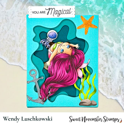 Digital Stamp - World Above