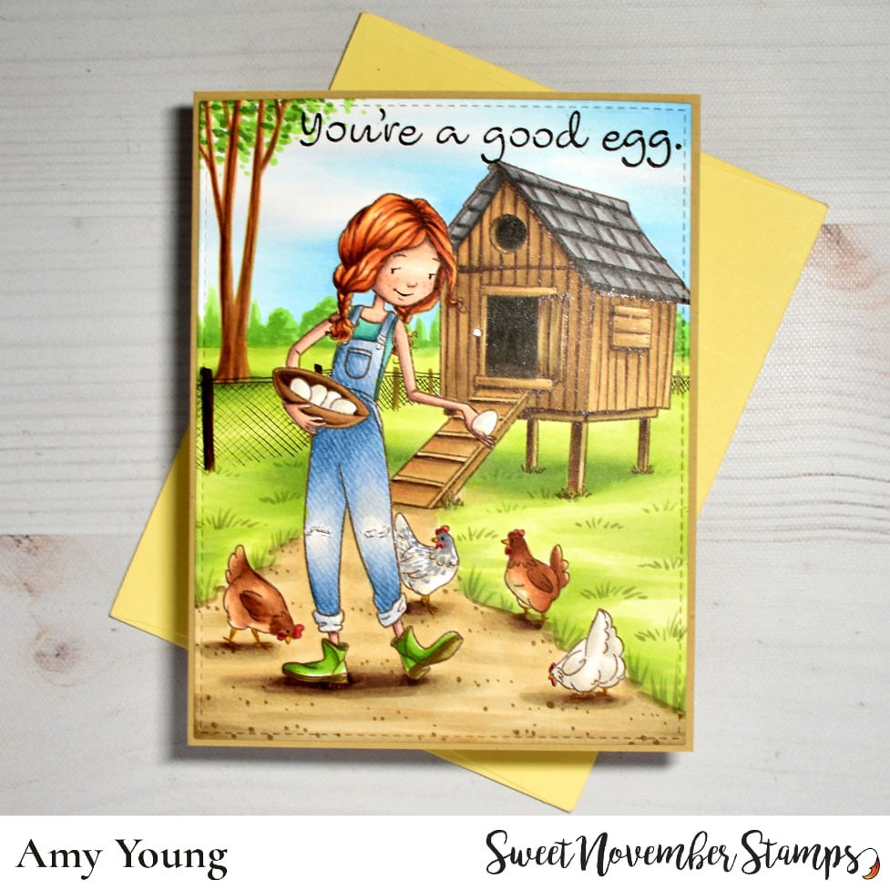 Clear Stamp Set - Bountiful Blessings: Good Egg