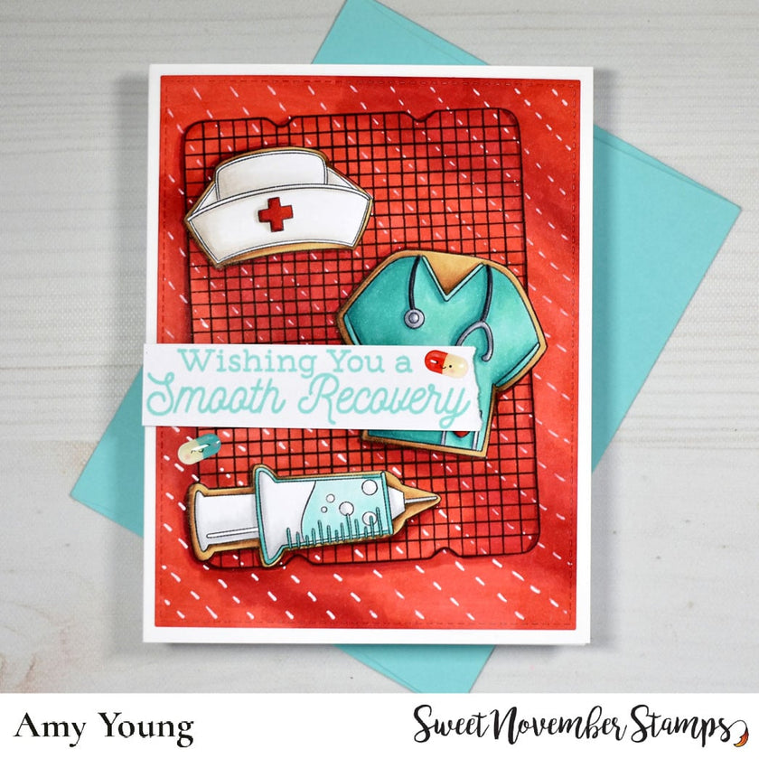 Digital Stamp - Get Well Cookies: Set 2