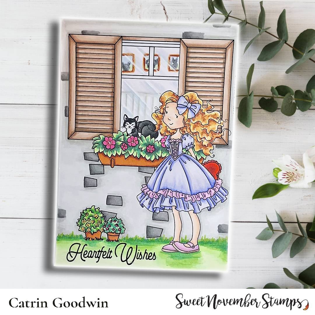Clear Stamp Set - Spring Windows