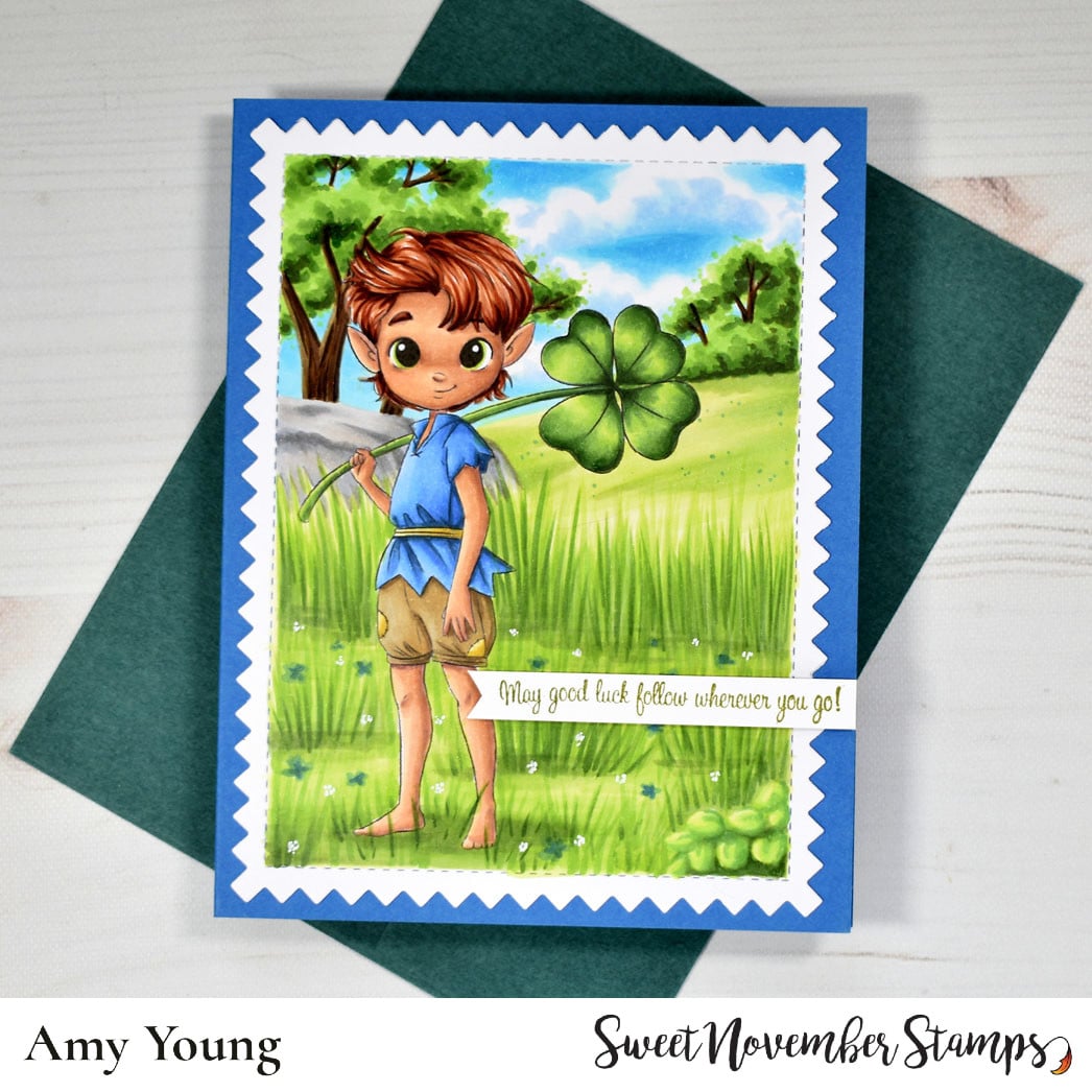 Digital Stamp - Lucky Cloverfield