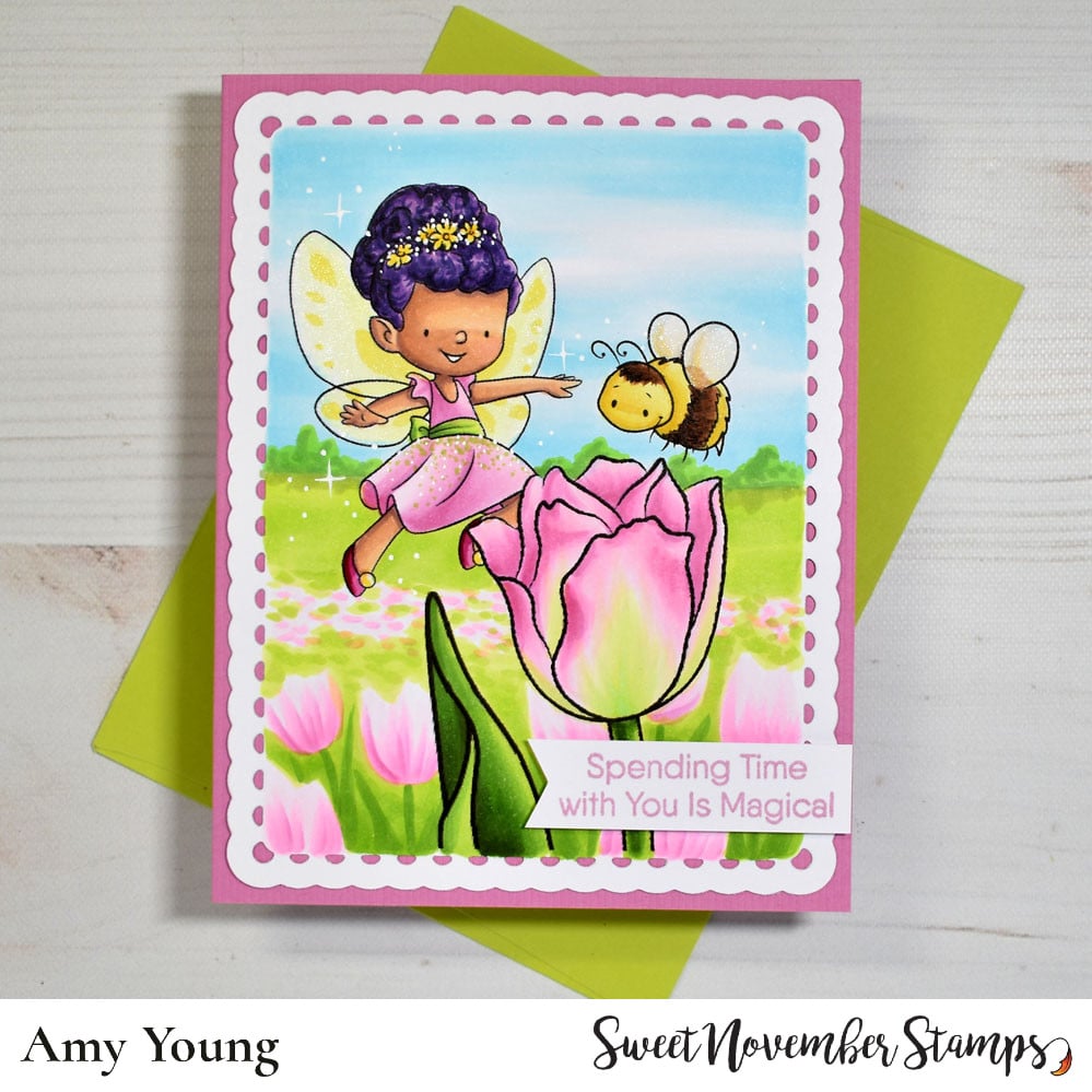 Digital Stamp - A Fairy Cute Day: Posy