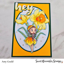 Load image into Gallery viewer, Clear Stamp Set - December Narcissus Fairy
