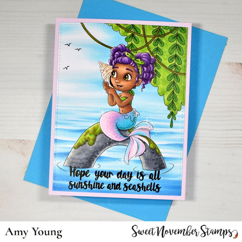 Digital Stamp - A Sea Full of Friends: Sealena