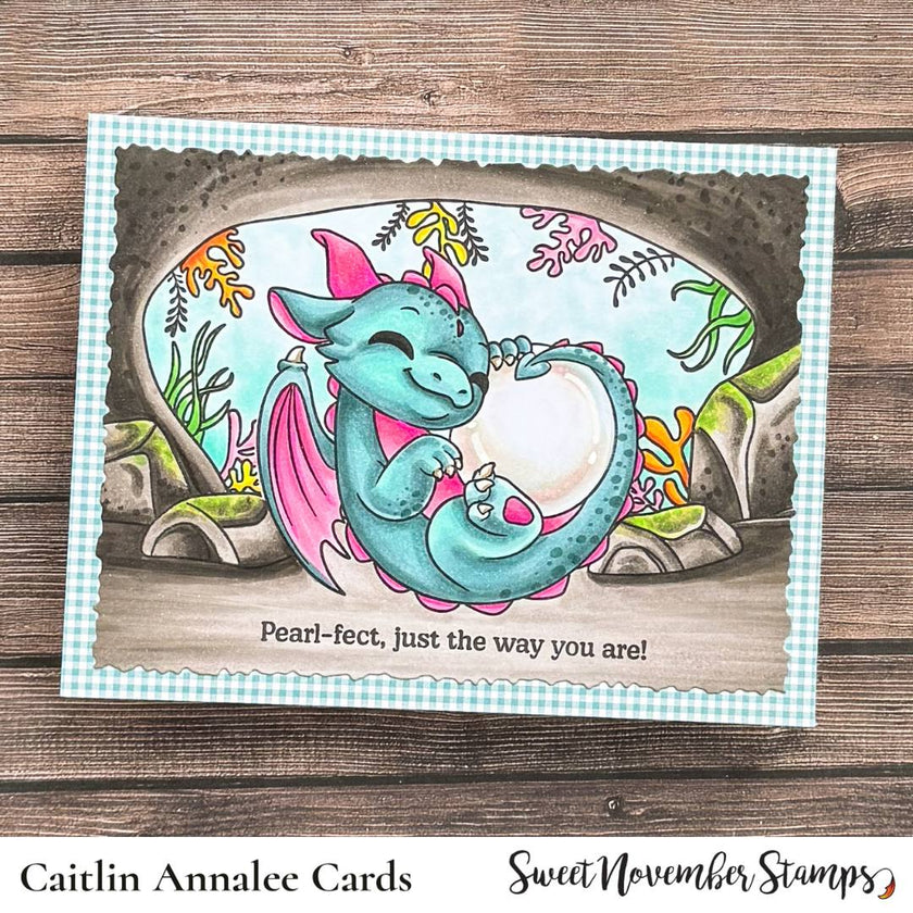 Clear Stamp Set - June Pearl Dragon