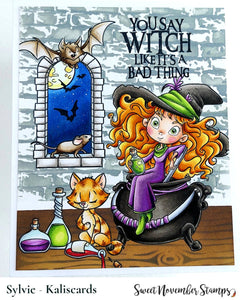 Clear Stamp Set - Toil and Trouble