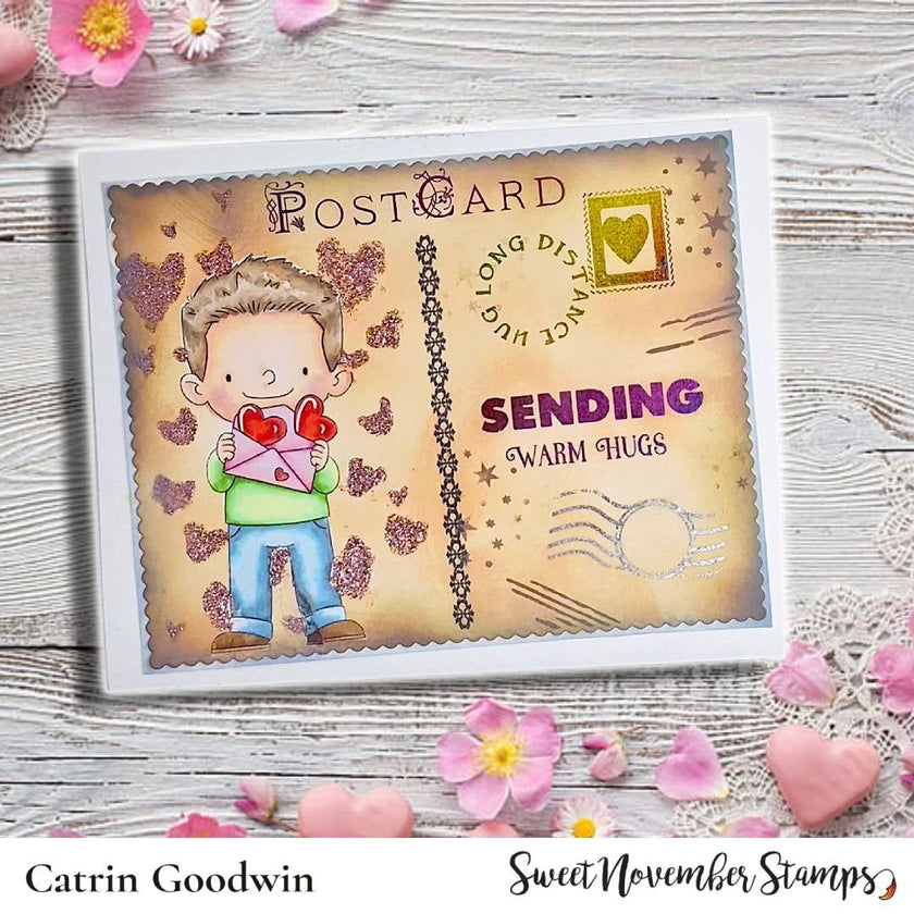 Digital Stamp - Love Letters: Derek