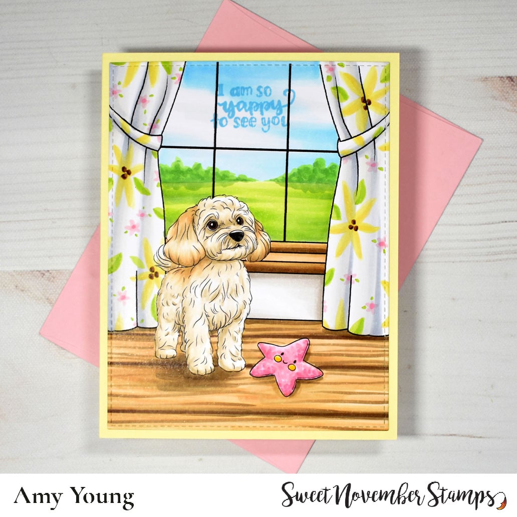 Digital Stamp - Dog Park 4: Minnie the Maltipoo