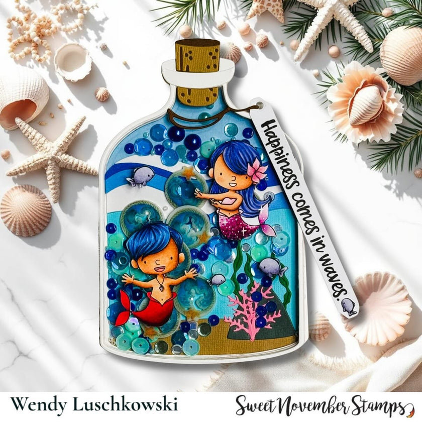 Clear Stamp Set - Ebb and Flow