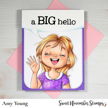 Digital Stamp - Give Me A Sign: Hello